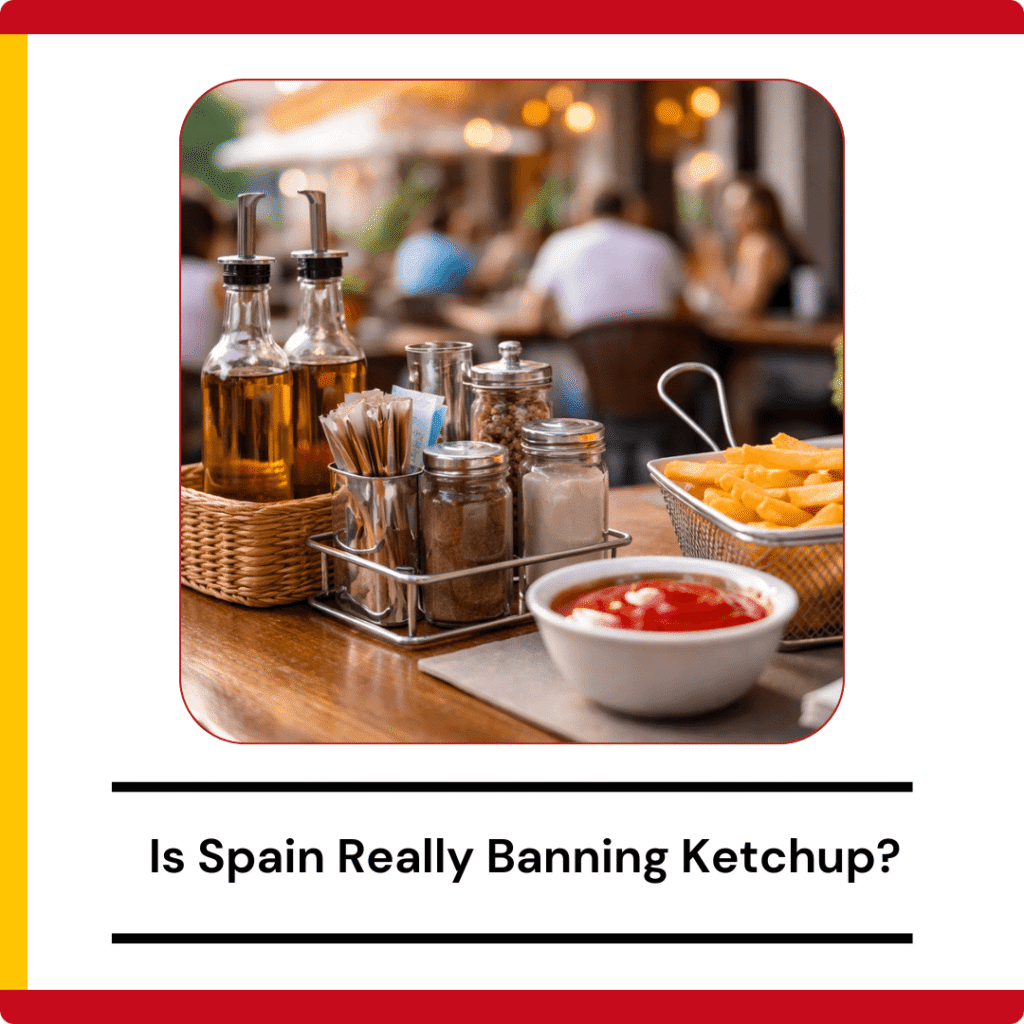 Is Spain Really Banning Ketchup