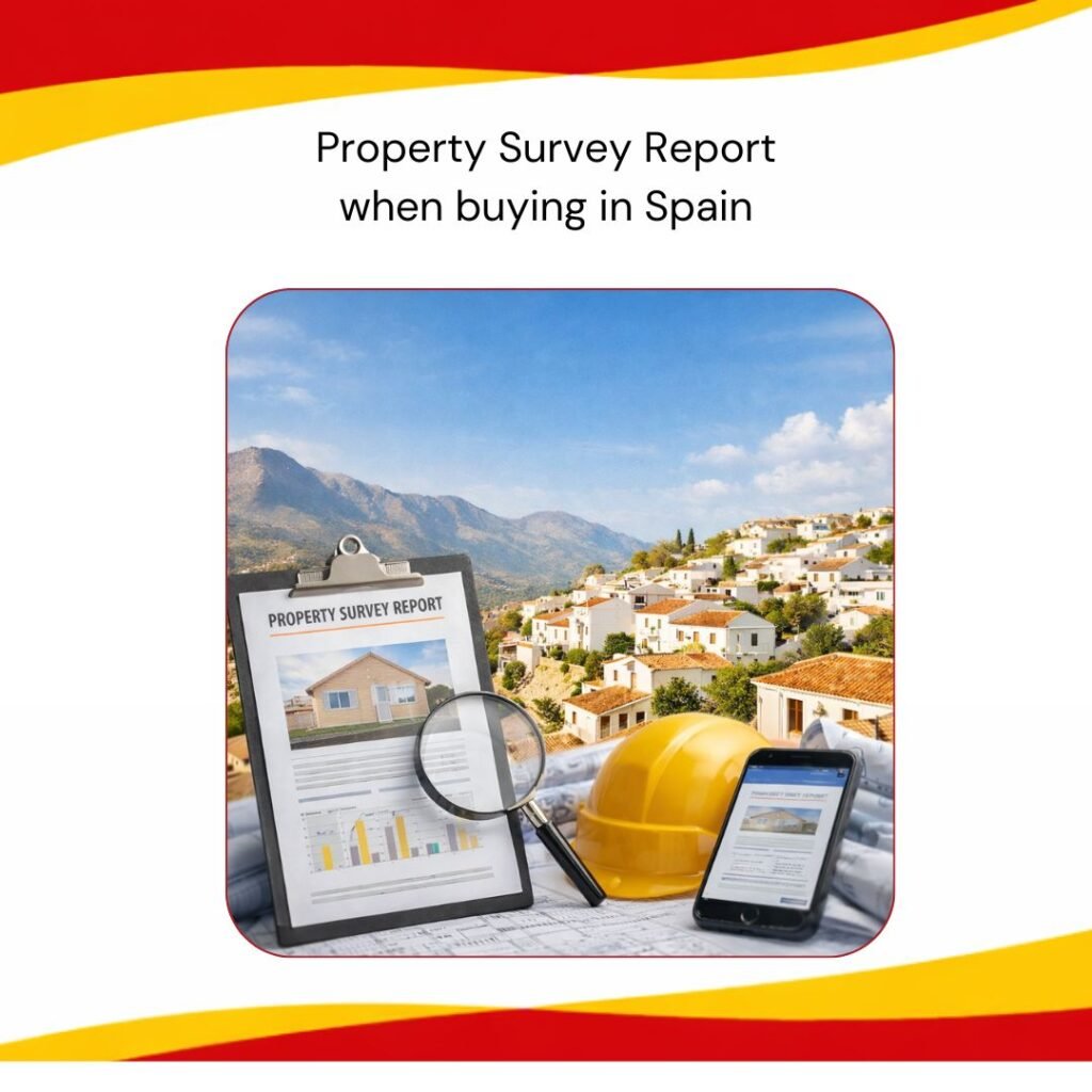 Property survey in Spain