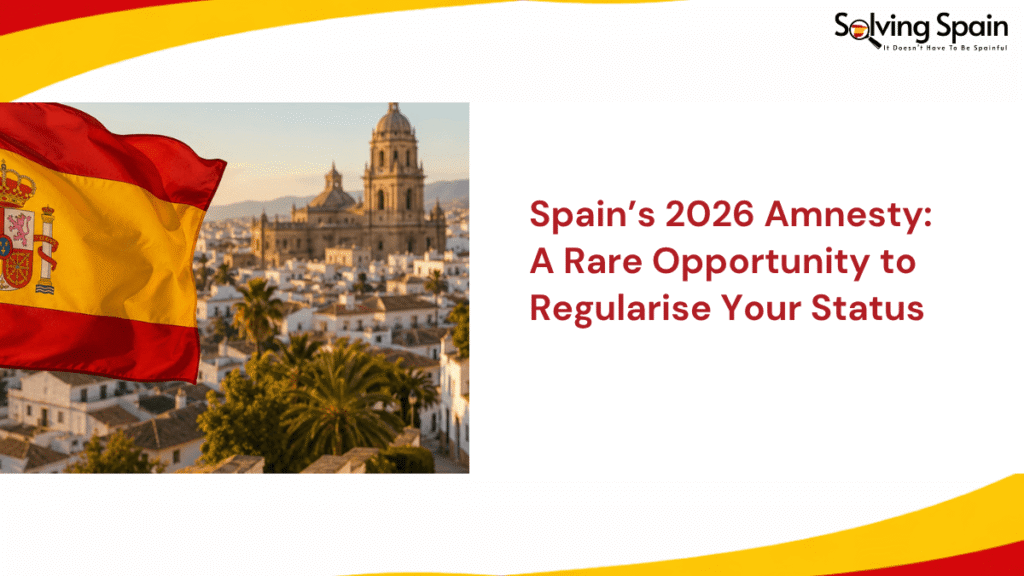 Spain’s 2026 Amnesty: A Rare Opportunity to Regularise Your Status